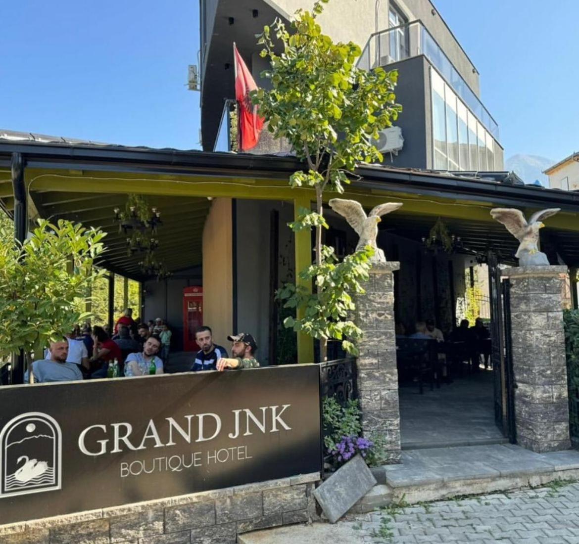 Grand Jnk Boutique Hotel Kukes Eksteriør billede